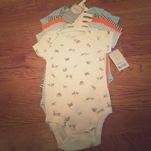 3 m Carter’s summer LOT. onesies, baseball romper.
